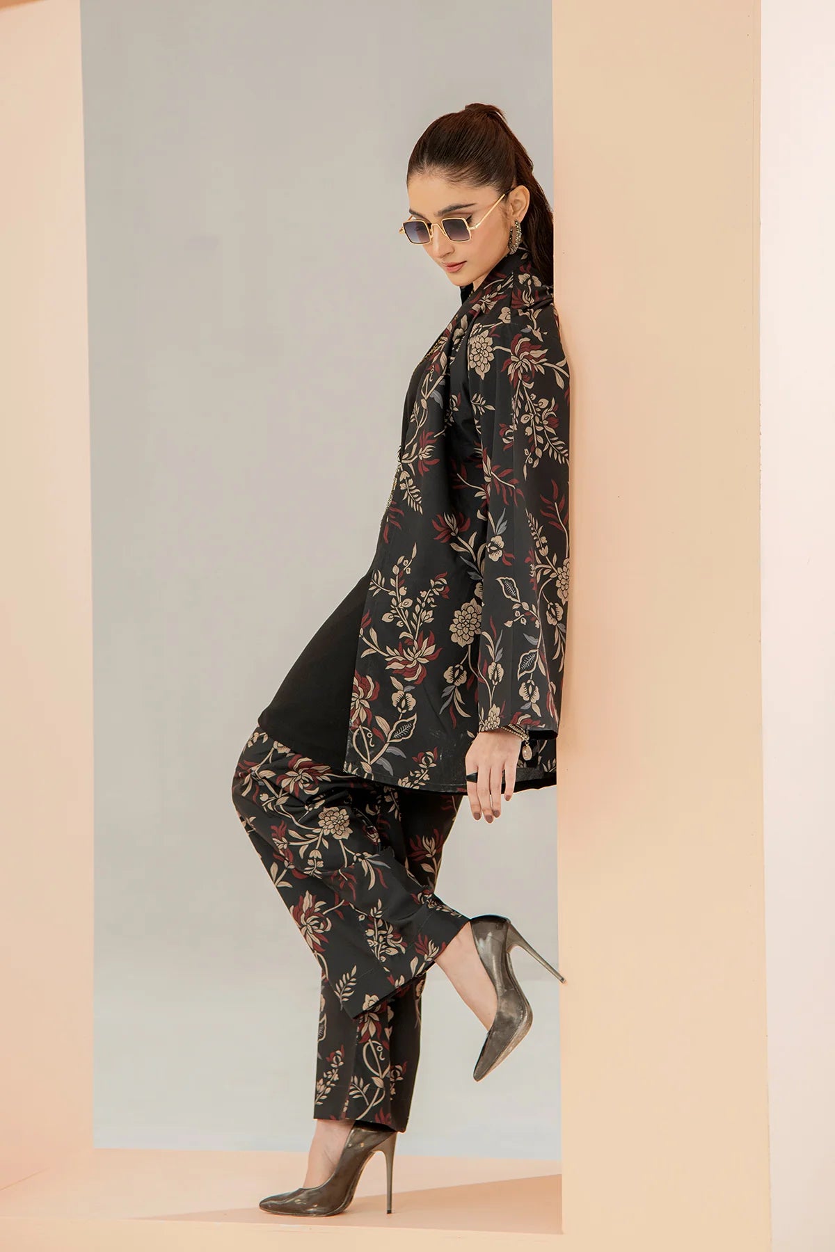 BLACK FLOWER 3 PCS SET