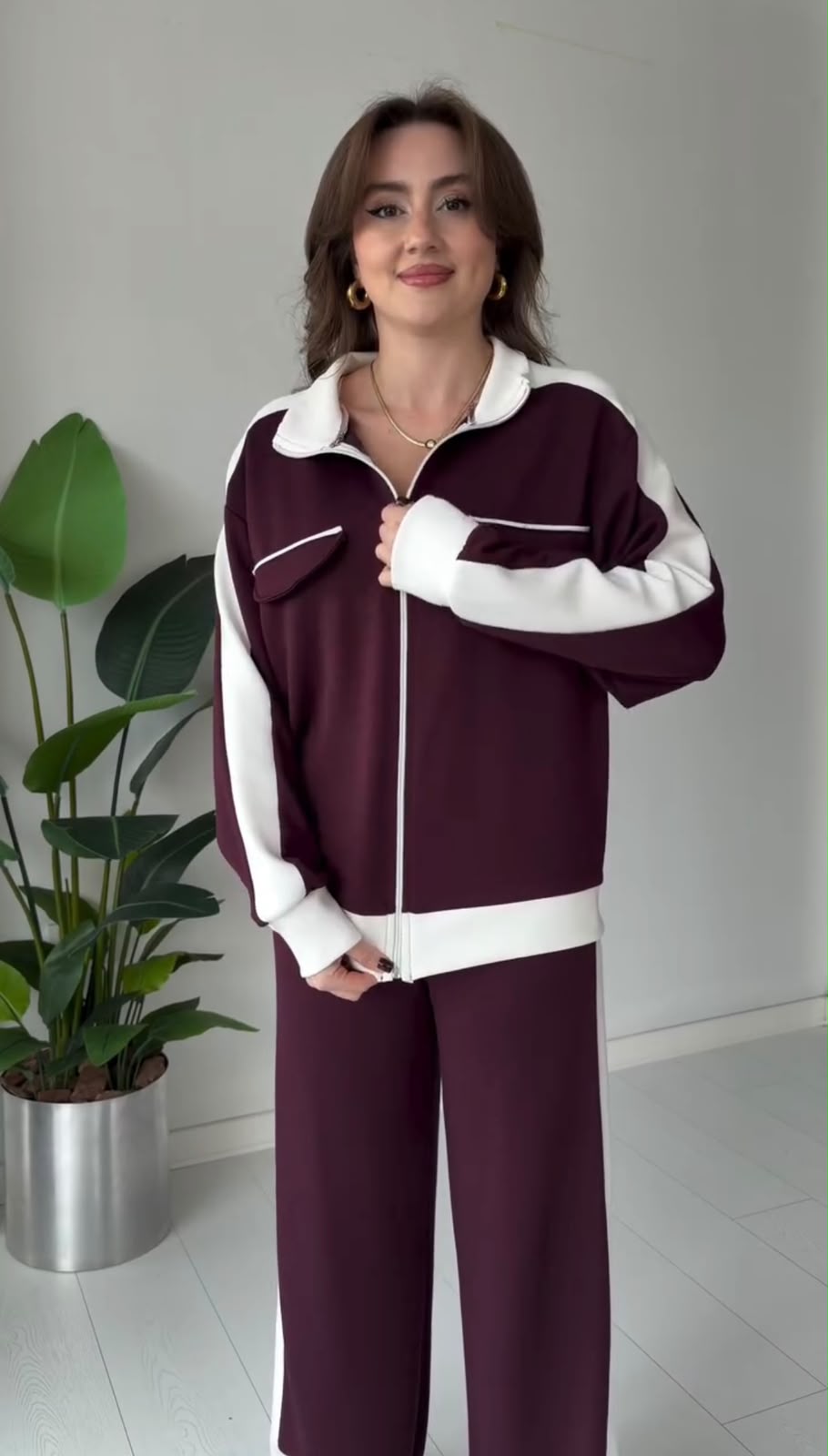 Classic Contrast Co-Ord Set