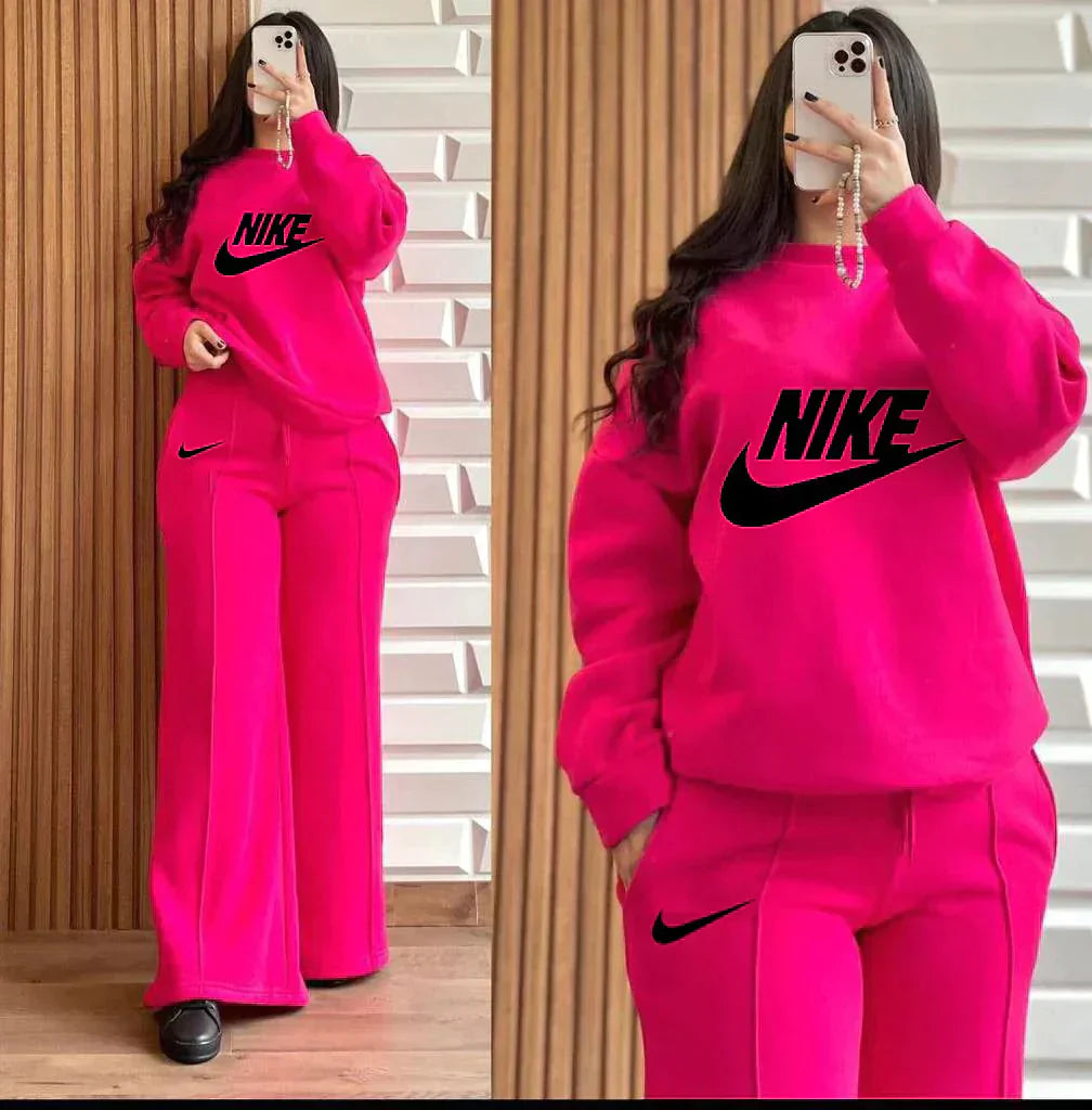 Flux Fashion NIKE Printed 2 Pcs Winter Outfit