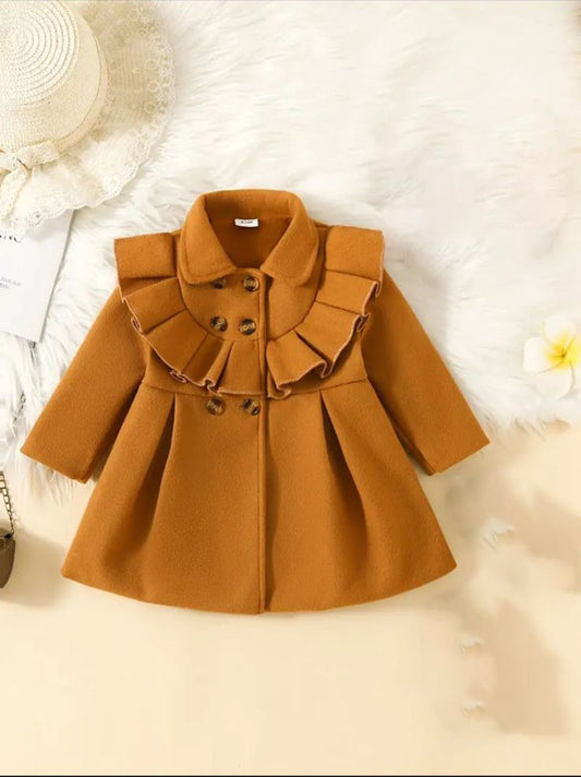 Little Royal Winter Coat - Camel