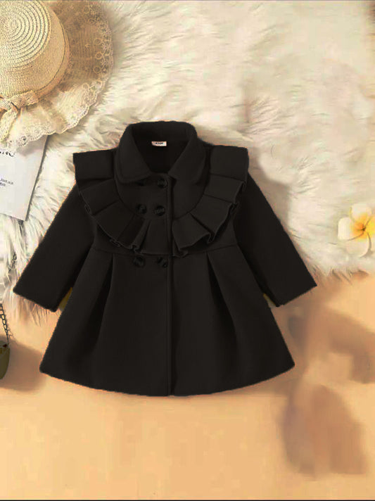 Little Royal Winter Coat - Black