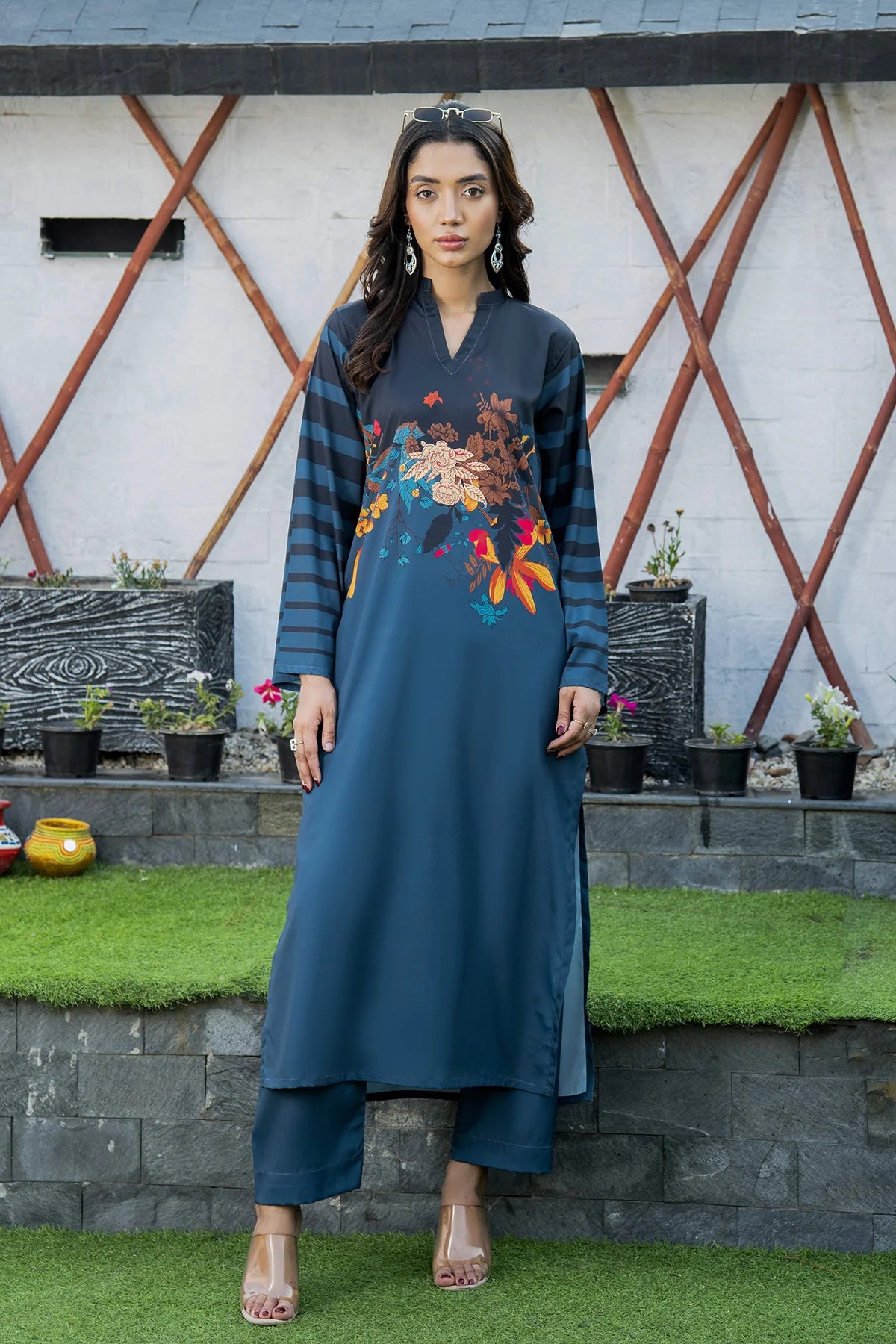 Blue Blossom Luxe 2-Piece