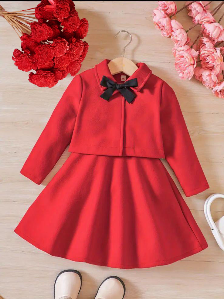 Little Grace 2Pcs Set - Red
