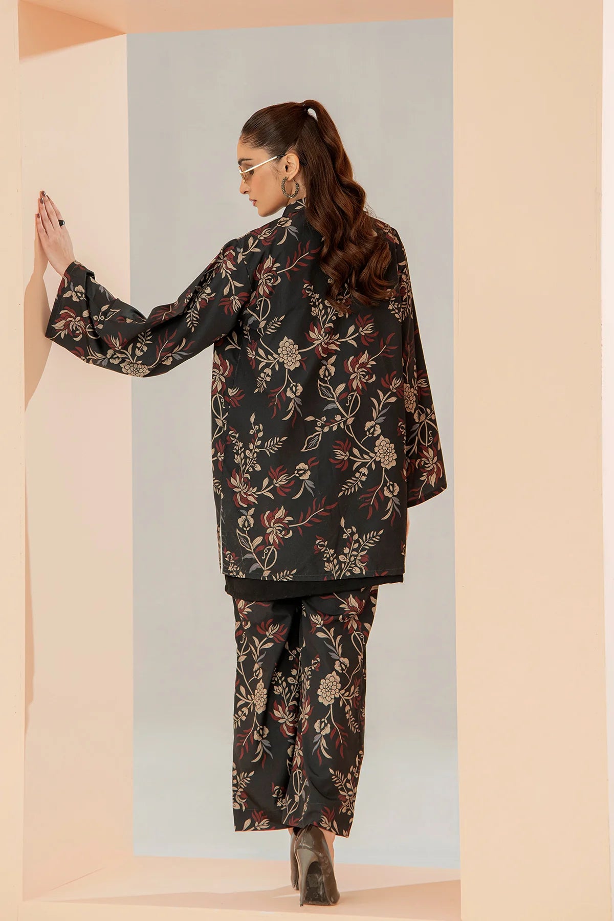 BLACK FLOWER 3 PCS SET