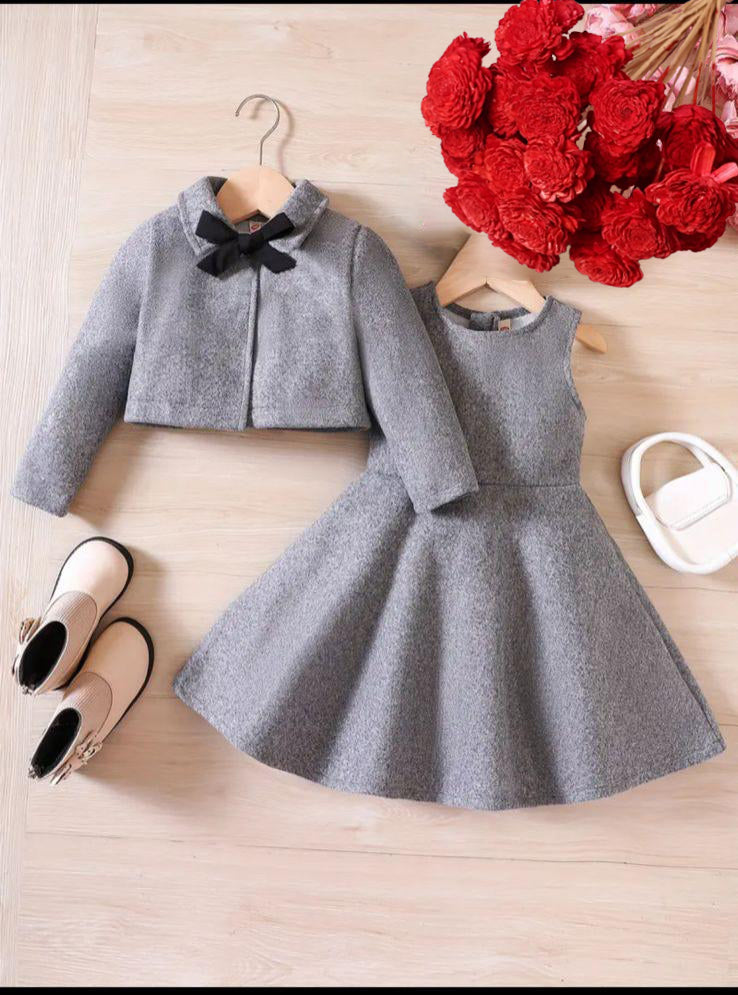 Little Grace 2Pcs Set - Grey