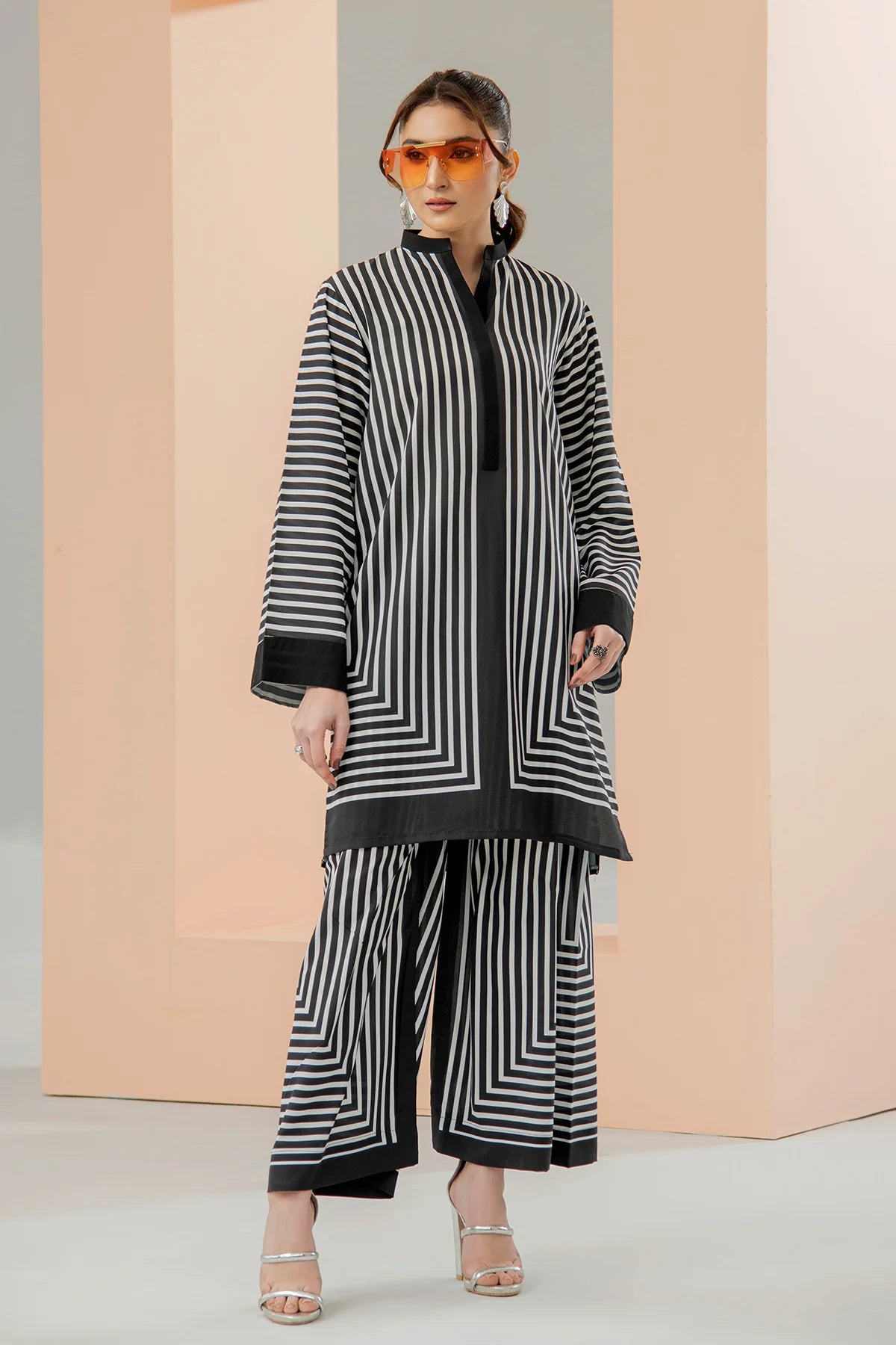 Printed Crepe Co-ord Set