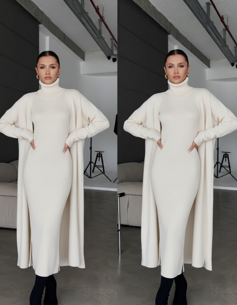 2 Pcs Bodycon & Gown