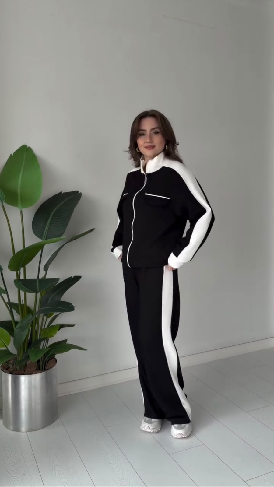 Classic Contrast Co-Ord Set
