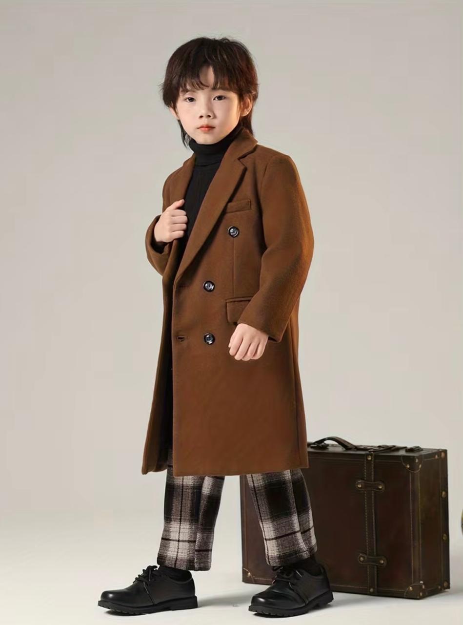 Vintage Brown Trench Coat