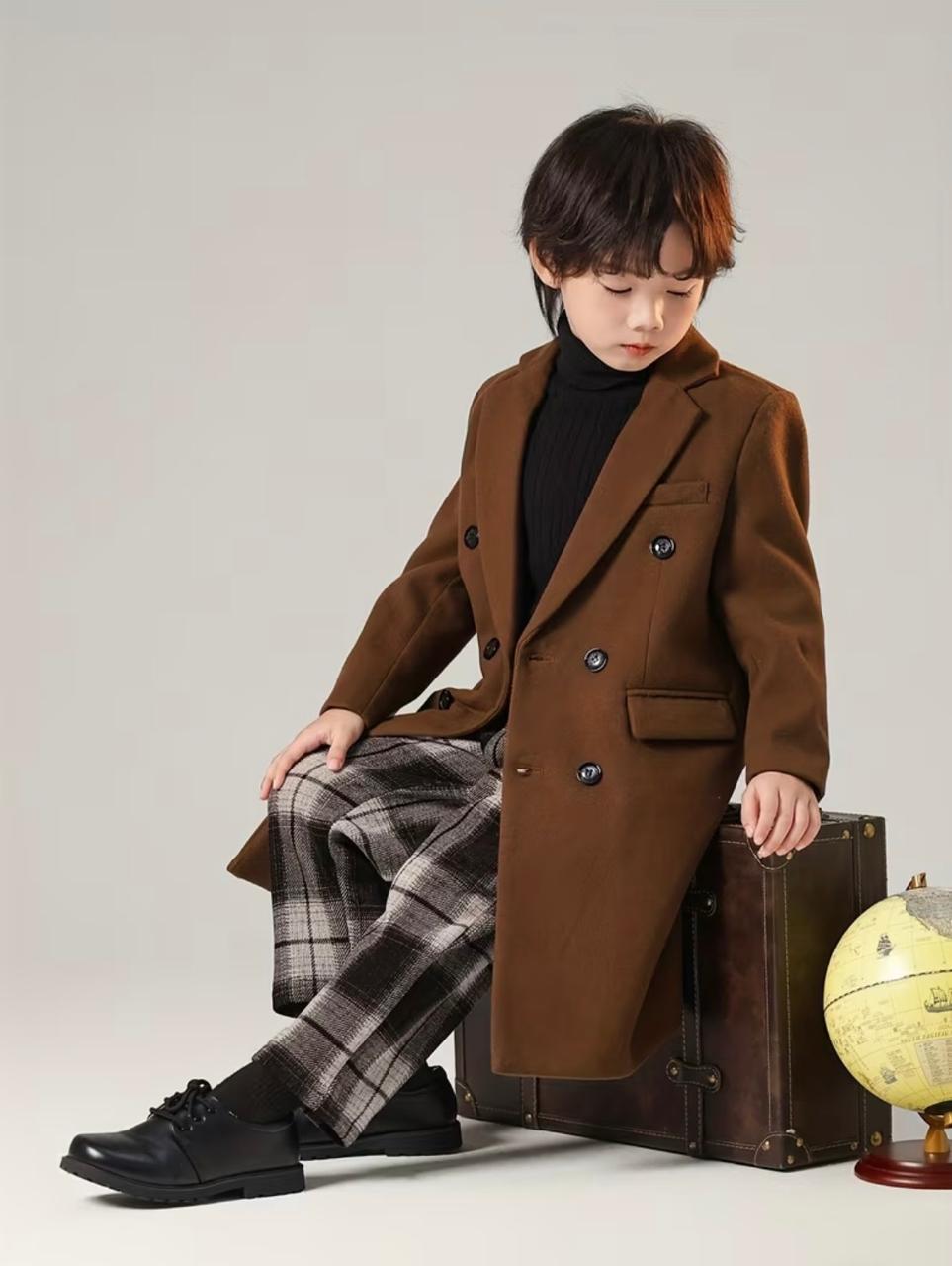 Vintage Brown Trench Coat