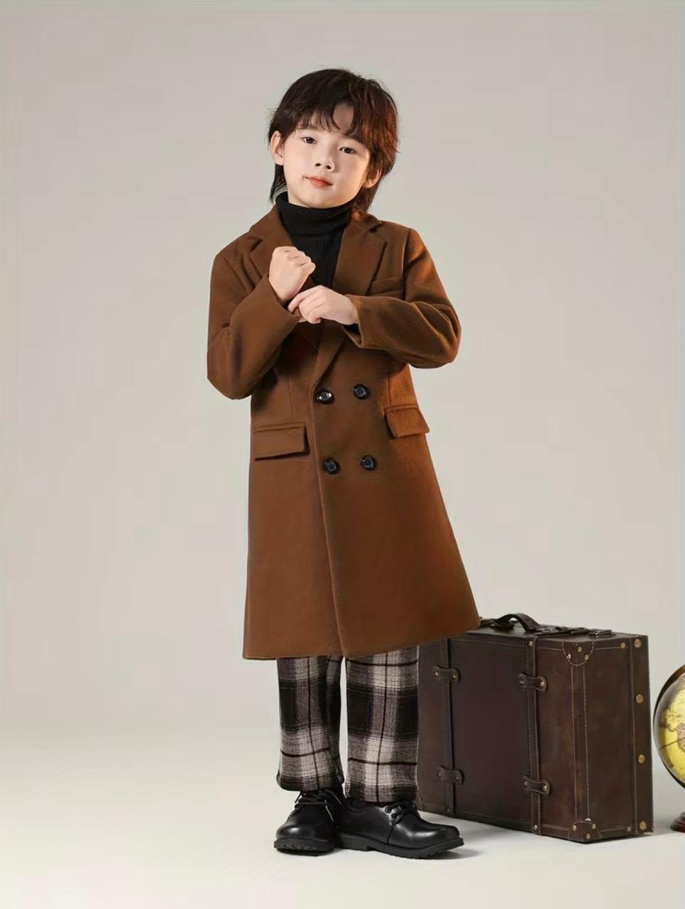 Vintage Brown Trench Coat