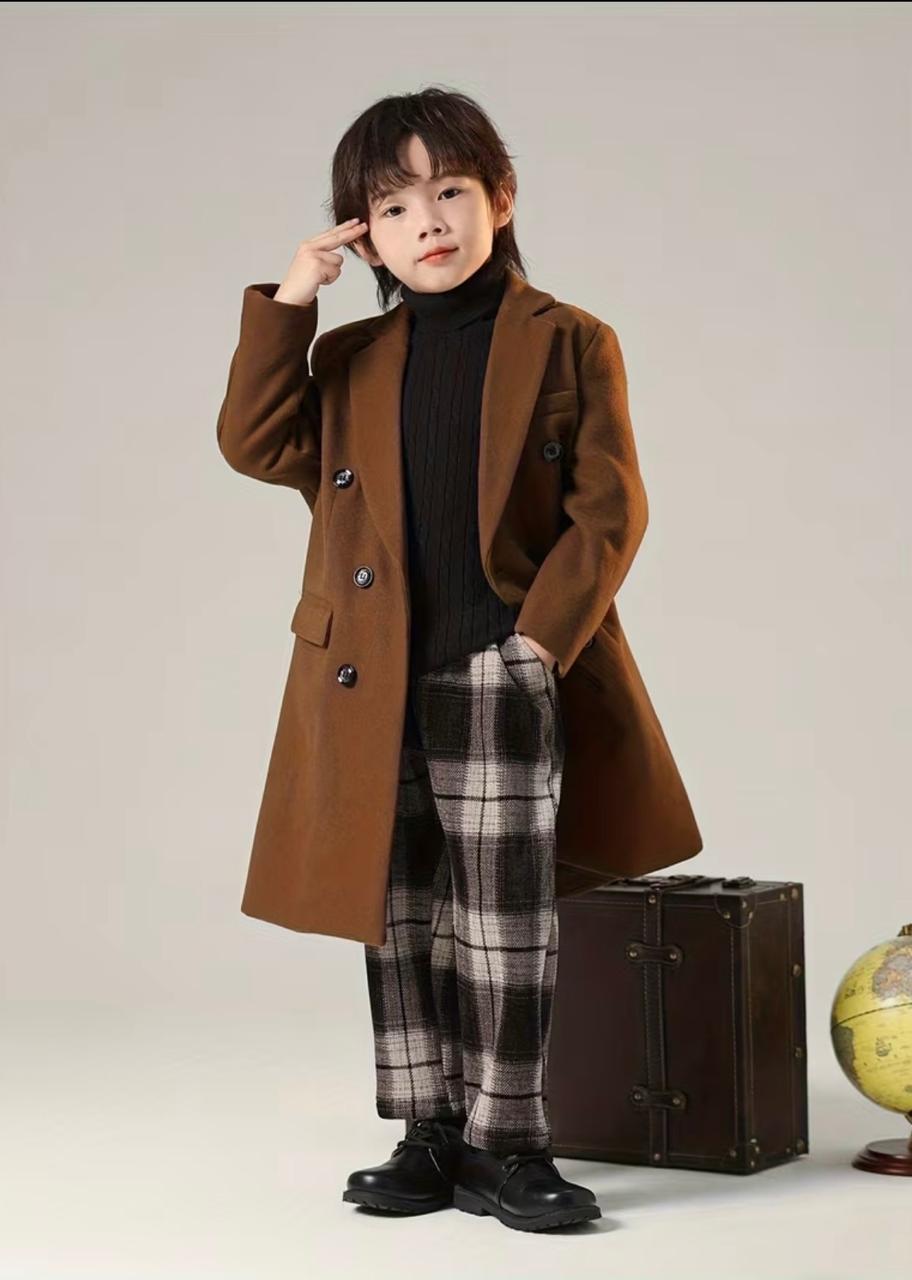 Vintage Brown Trench Coat