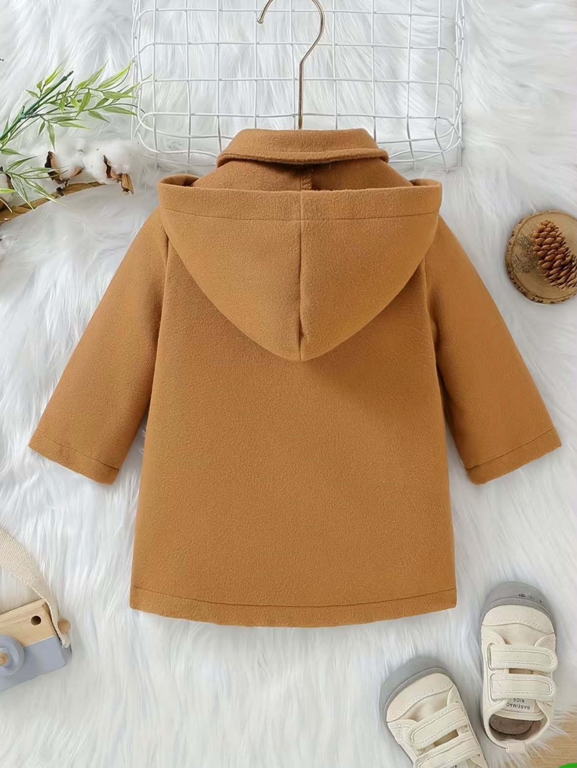 Elegant Hooded Coat