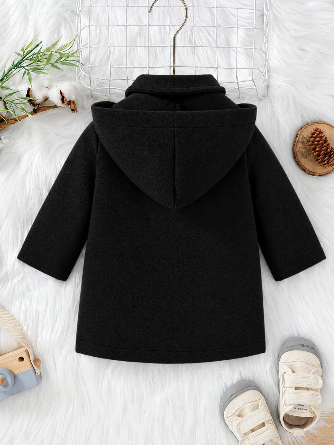 Elegant Hooded Coat
