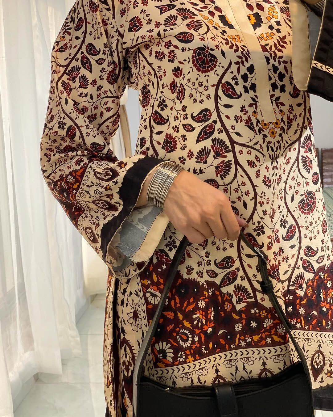 Floral Ensemble 2 Pcs Co-ord Set