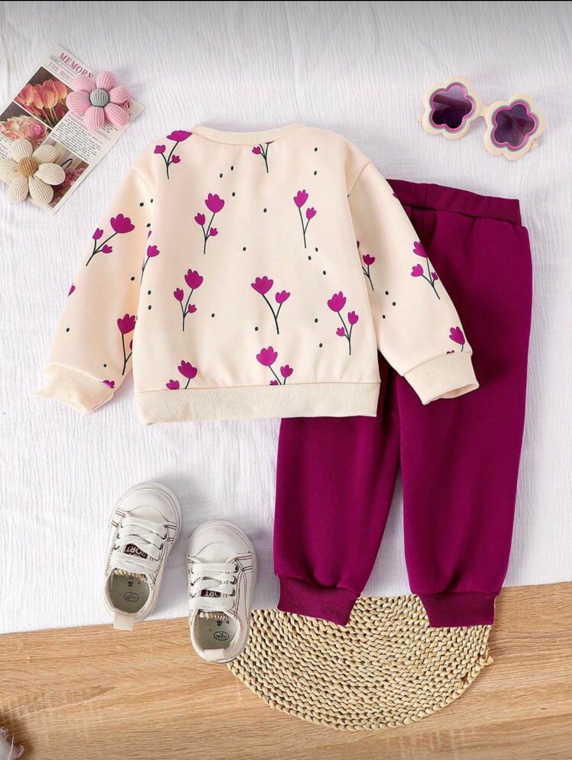 Floral Blossom Sweatshirt & Trouser