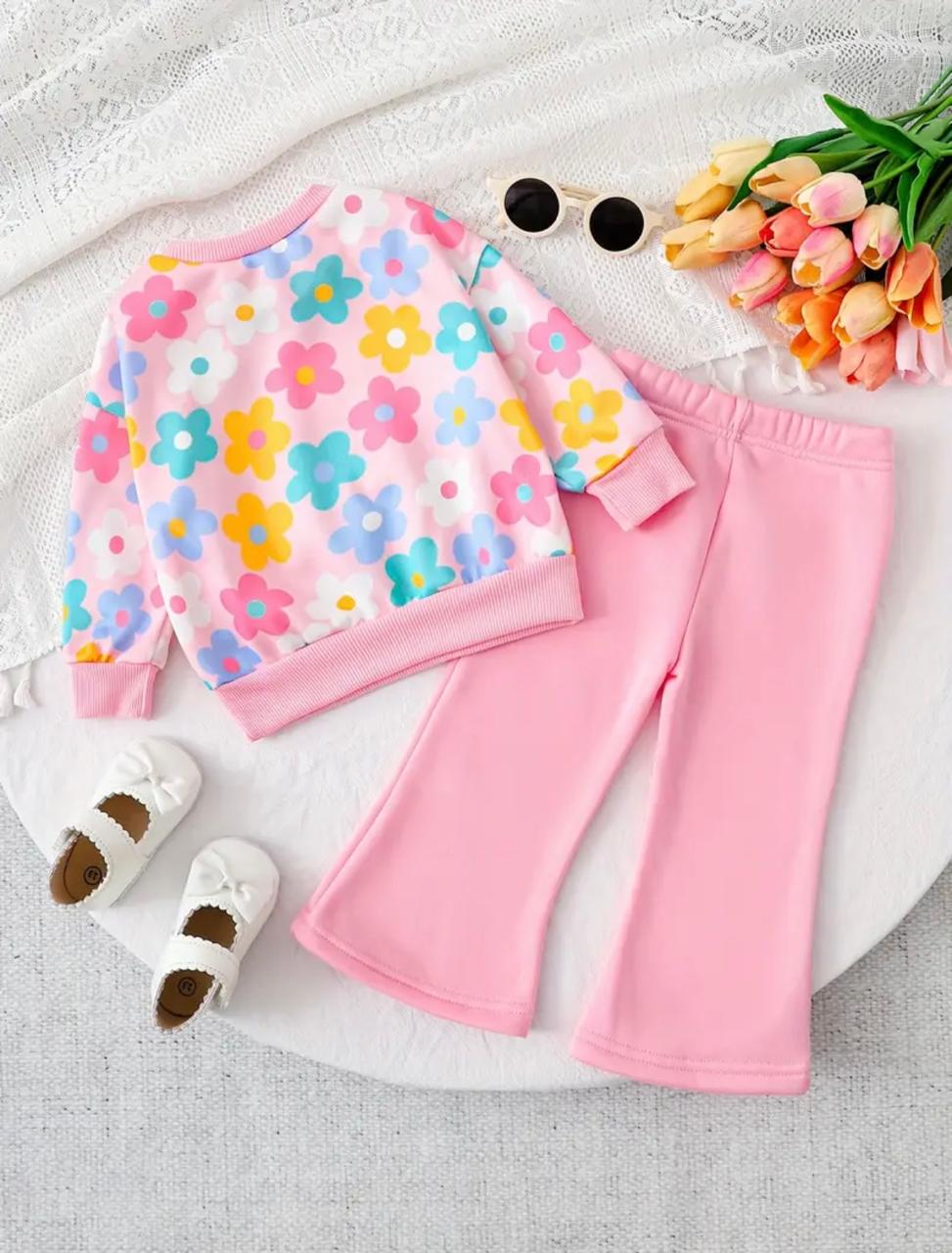 Candy Bloom Sweatshirt & Trouser