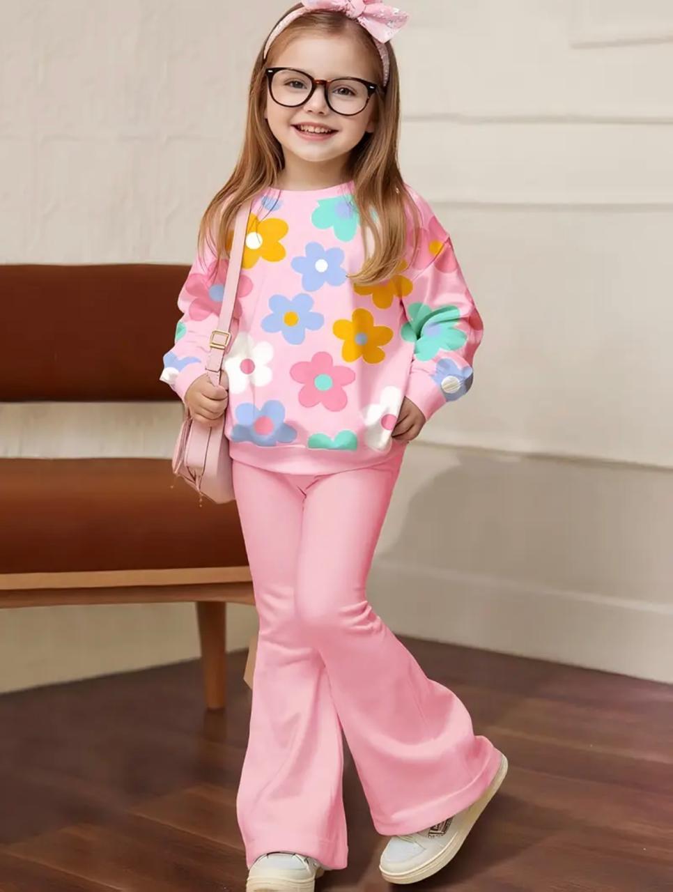 Candy Bloom Sweatshirt & Trouser