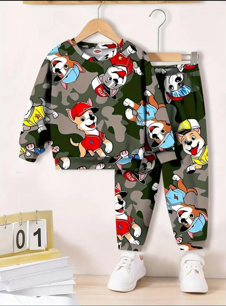 Cartoon Pups Outfit