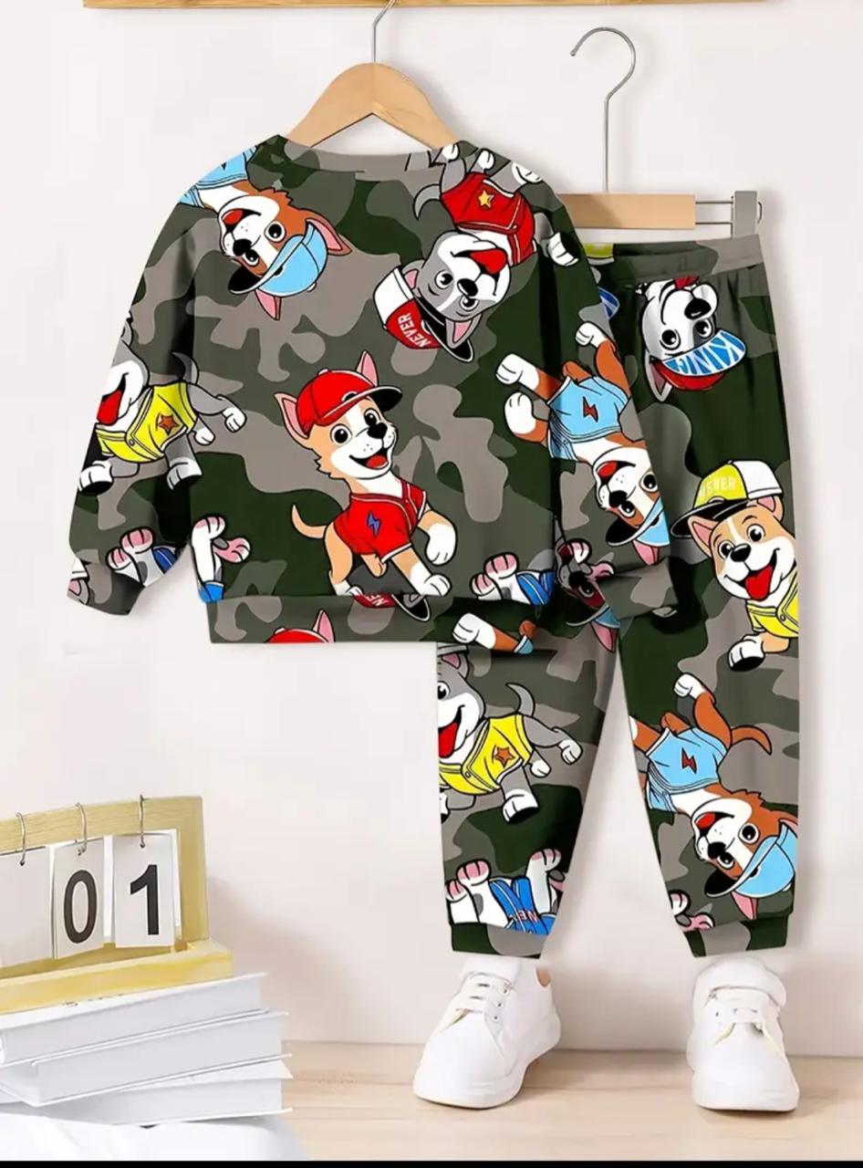 Cartoon Pups Outfit