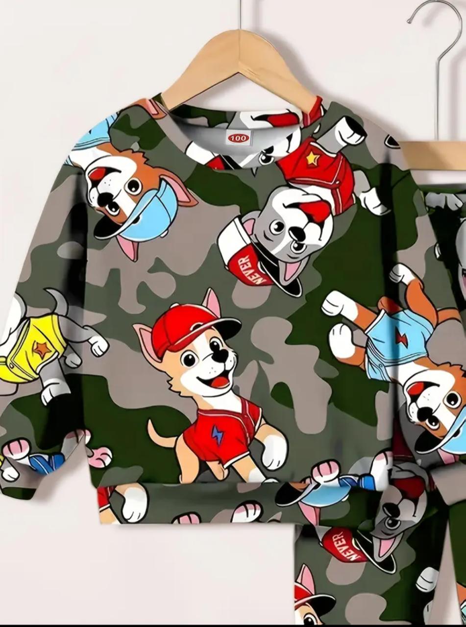 Cartoon Pups Outfit
