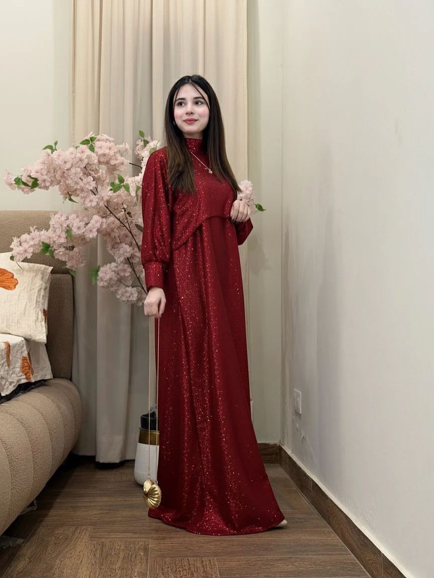 Moonlight Shimmer Cape & Maxi Set