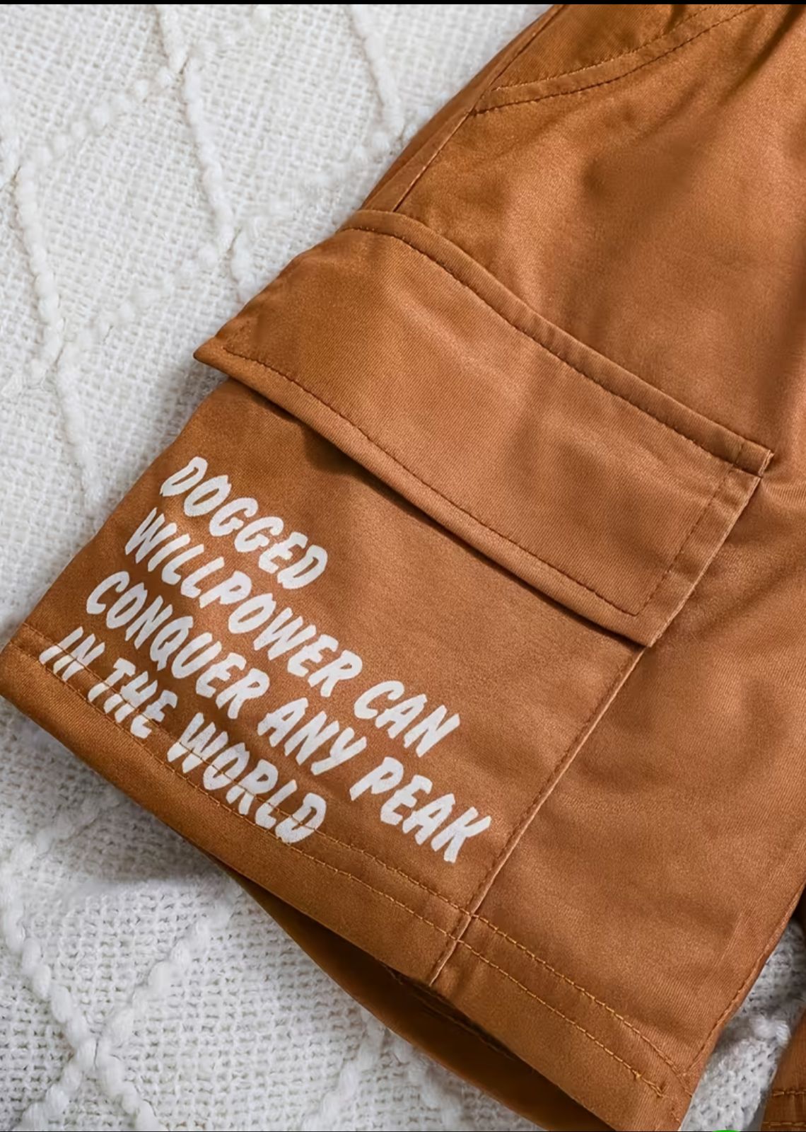 2pcs Boys' Fashion Summer Casual Cargo Pants and T-Shirt Set