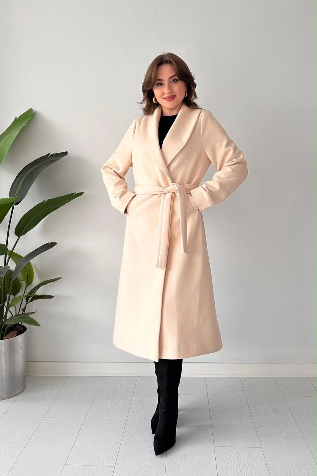 Sophia Belted Coat