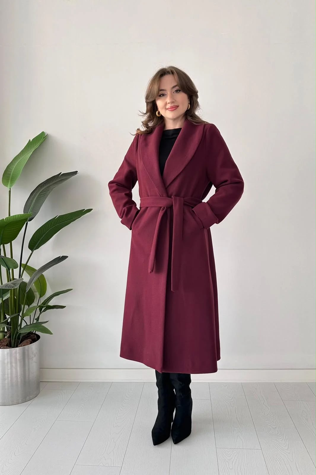 Sophia Belted Coat