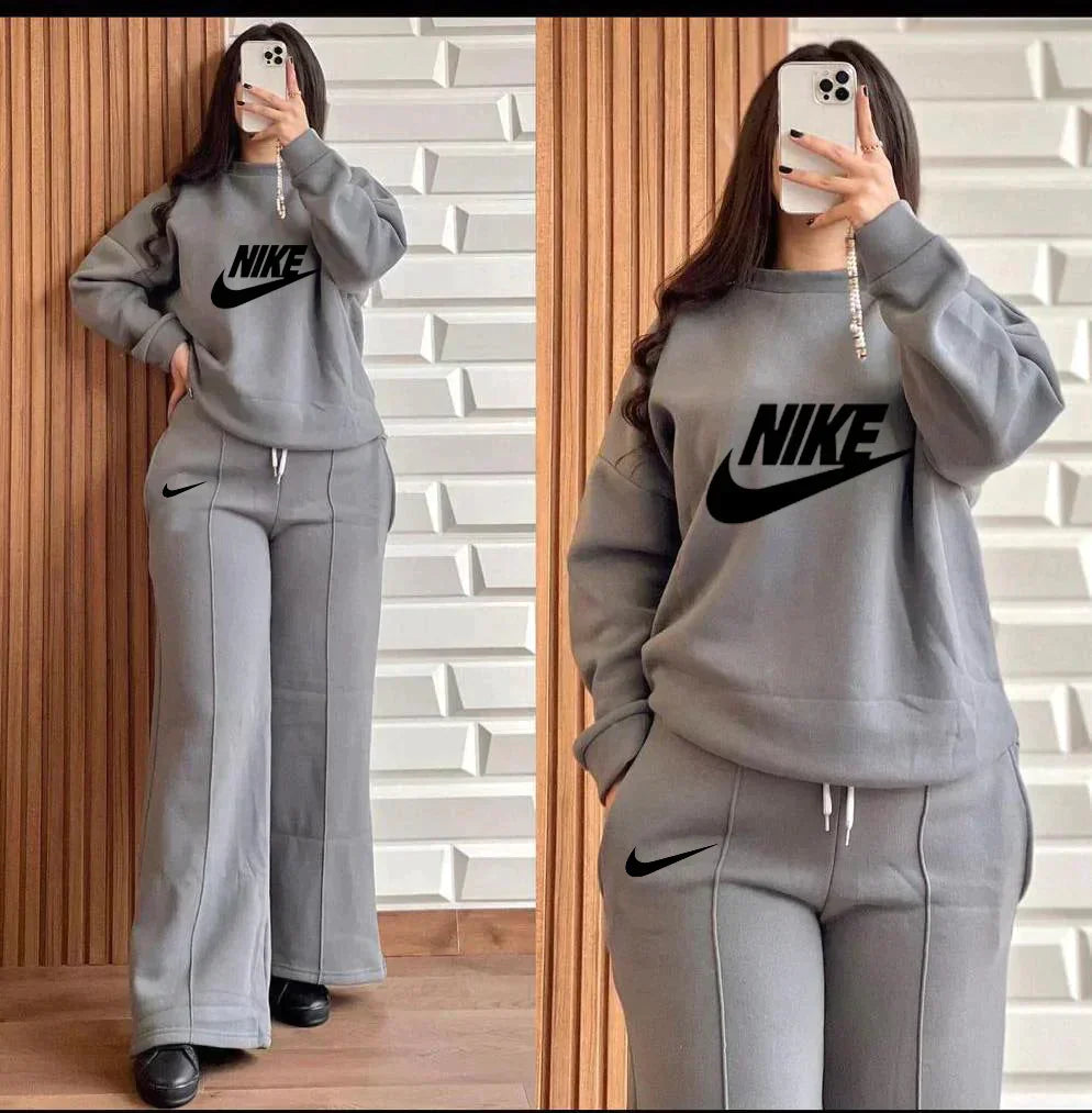 Flux Fashion NIKE Printed 2 Pcs Winter Outfit